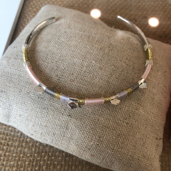 Stella & Dot Blush Colorblock Cuff - Picture 3 of 3